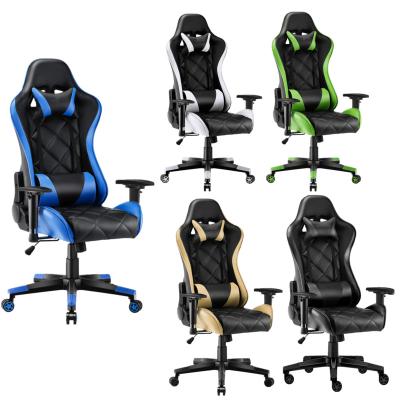 China Modern Gamer Comfortable High Back PVC Leather Pack OEM Computer Gaming Chair for sale