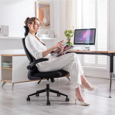 China New Mesh Chair With Headrest Office Task Chair (Height) High Back Adjustable Office Chair With 900 Qtty Loading for sale