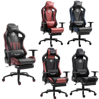 China Office Furniture & Household Racing Customized High Backseat Gaming Computer Wheel Gamer PC Gaming Chair for sale