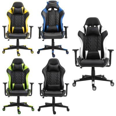 China Modern Gamer Comfortable OEM Computer Gaming High Back Leather Racing Chair for sale