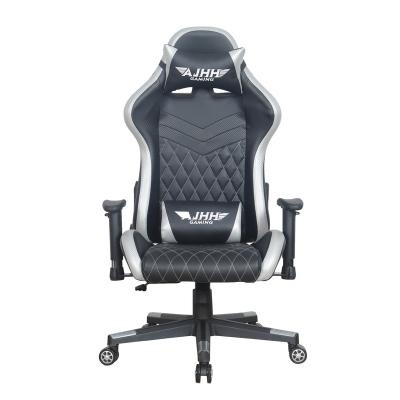 China Modern E-sports LOL RGB LED Lights Racing Working Home Study and Gaming Chair Leather Office PU Game for sale