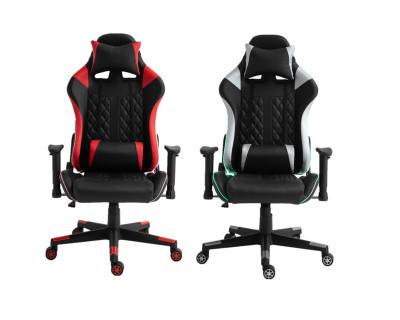 China Modern Modern RGB LED Lights PC Gaming Chair Office Computer Gaming Chair For Gamer for sale