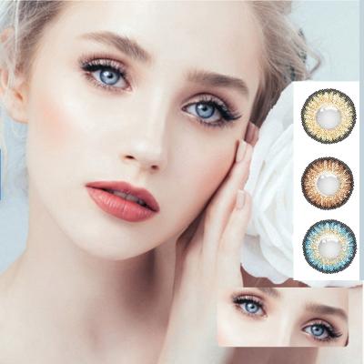 China 2021 newest three popular hot sale 023-3T 2021 natural colored color contact lens eye contacts factory contact lenses wholesale new (04-06) for sale