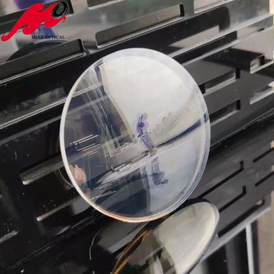 China Semi Finished Glass 1.523 Photochromic Glass Bifocal Glass 1.523 Optical Glass Flat Top Glass for sale