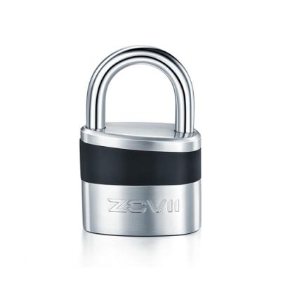 China 2022 Zinc Alloy Hot Selling Security Fingerprint Anti-theft Padlock Alarm Smart Lock for sale