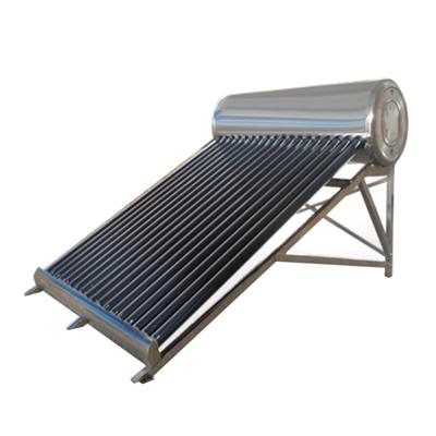 China Outdoor Unique Design Eco-friendly Non-Pressed Solar Water Heater For Overseas Market By China Manufacturer for sale