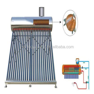 China Solar hot water appliance the solar water heater of the latest stainless steel-copper tube coil for sale