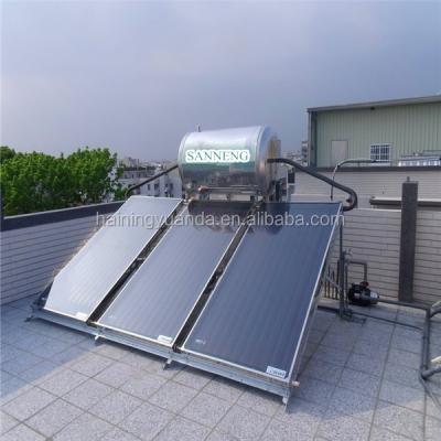 China Hot water the Sanneng brand rooftop solar water heater for sale