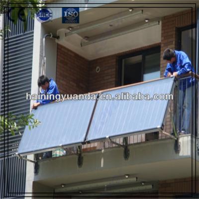 China Flat Panel Type Stainless Steel Slope Roof Split Solar Water Heater Made In China for sale