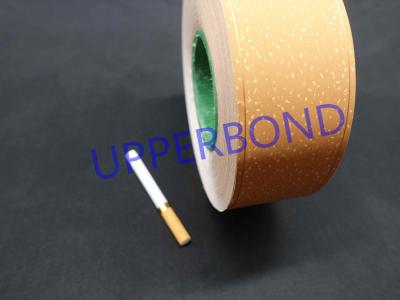 China Filtro de Cork Tipper Paper Yellow Color Uniting con el cigarrillo Roces en venta