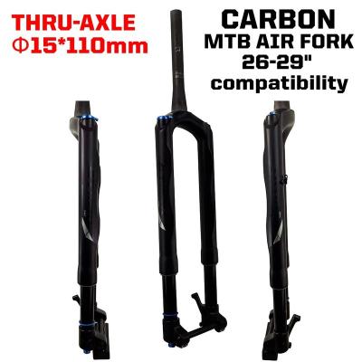 China Mountain Bikes MTB Carbon Bicycle Fork Mountain Bike Air Suspension Forks 26