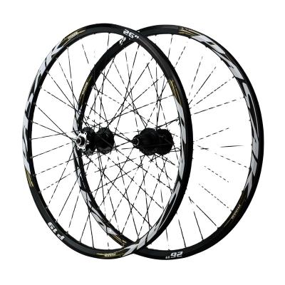 China Mountain bikes MTB bicycle wheels mountain bike front2 rear5 wheel bearing 26/27.5/29inch 7-11/12speed six hole disc brake hub QR100 135alloy for sale