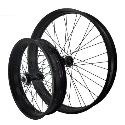 China Fat Bike Snow Bike Mountain Bike FAT Bicycle wheel20in 36Holes Snow Bike Wheeles 26