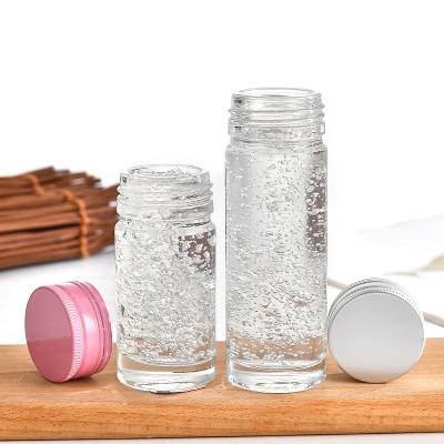 China Food 40ml 70ml 100ml Luxury Mini Bird Nest Design Clear Food Jam Spice Storage Jar Glass Honey Bottle with Lids for sale