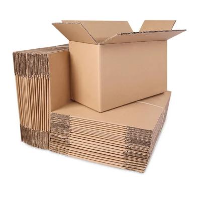 China Disposable Custom Strong Cardboard Wholesale Corrugated Cartons Mailing Moving Shipping Boxes Corrug Cardboard Mailer Box Custom for sale