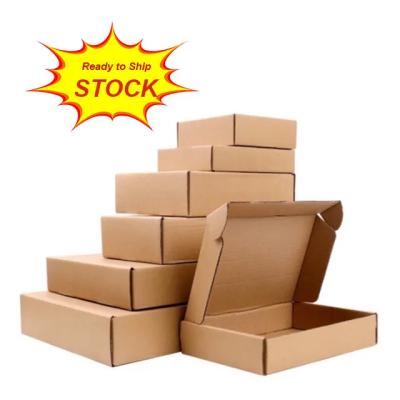 China Disposable ShunKang Ready To Ship Wholesale Corrugated Shipping Packaging Box Wholesale Shipping Boxes for sale