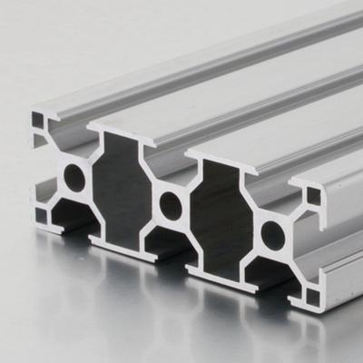 China Industry 30*90 aluminio frame anodized industrial extrusion aluminum profile assembly line European standard T slot for sale