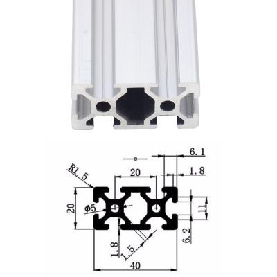 China Industry T Slot Frame Industrial Extrusion Aluminum Anodized Aluminum Profile Automation Assembly Line for sale