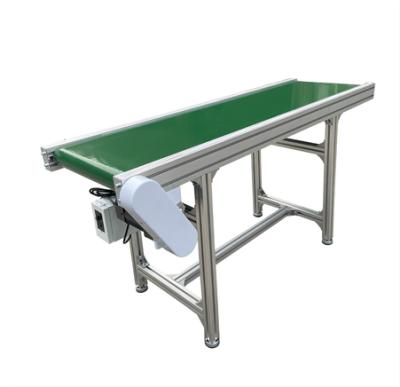 China Pipeline Assembly Line Industrial Line Parallel Type PVC Automatic Belt Conveyor Plant System 100*40*80cm for sale