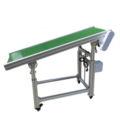 China Factory Parallel Type Assembly Line Industrial Line Automatic PVC Belt Conveyor System 200*30*80cm for sale