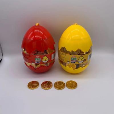 China Low Sugar Egg Chocolate Coin for sale