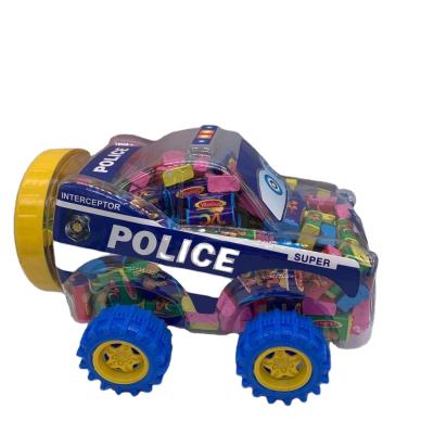 China Police Car VC BW-2105W Tattoo Bubble Gum for sale