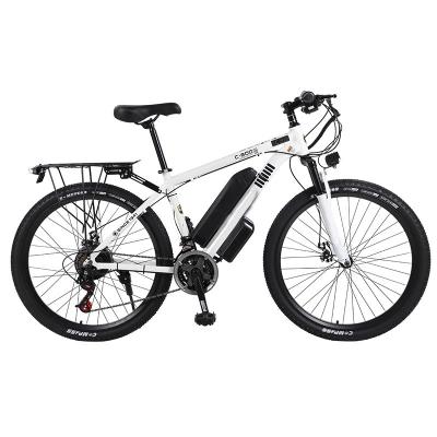 China Aluminum alloy OEM manufacture for 26 inch fat tire mountain ebike 21AH IDS battery full suspension electric bike for sale