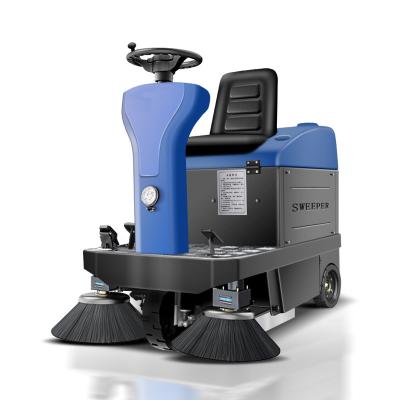 China Greenmotor Electric Floor Sweeper Hotels Electric Floor Clean Machine Tower On Road Floor Sweeper Street for sale