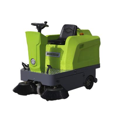 China Hotels Greenmotor Park Road Electric Auto Ride On Floor Sweeper for sale