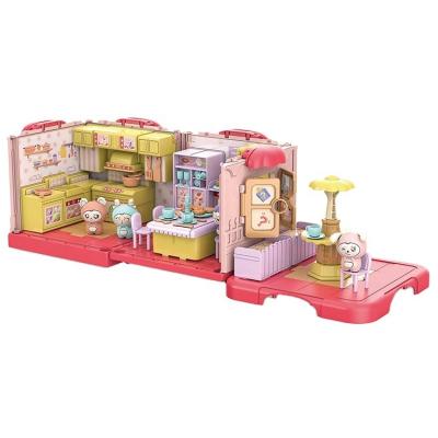 China Five Keys And A Doll With Box DIY Pretend Play House Magic Educational Game Set For Girl Toy HH329265 for sale