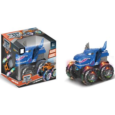 China Toy Hot Sale Inertial Friction Toy Powered Car Shark Car Children's Toy Friction Toy Vehicles for sale