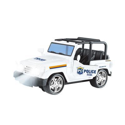 China Battery Operated RC Hobby Police Cars Toys Battery Operated Car With Opening Doors Kids Battery Operated Baby Car for sale