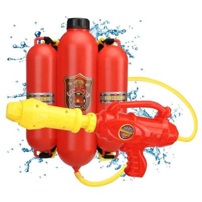 China Water Gun Toy Life Water Guns for Kids Backpack Water Gun Firefighter Water Gun with Backpack Tank Toy for sale