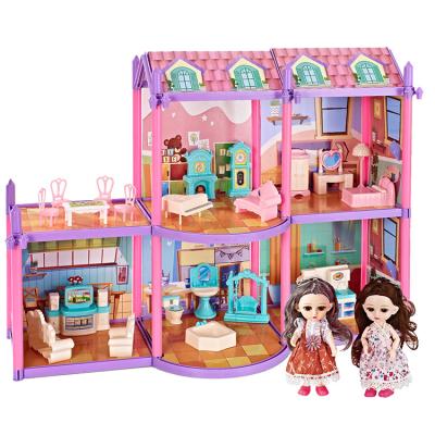 China Cute Princess Villa,Assembly Play Set,DIY DIY TOY Toy,Assemble Toy 112pcs for sale