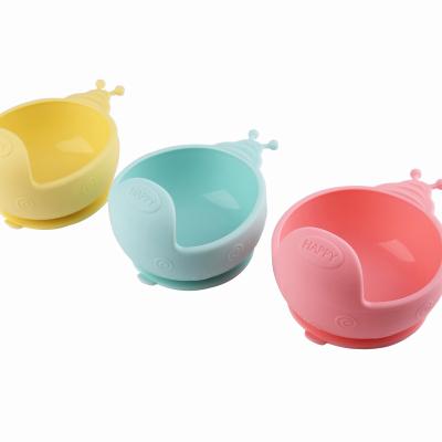 China Food Grade Factory Direct OEM Silicone Baby Gift BPAfr EE Non Slip BPA Free Custom Bowl for sale