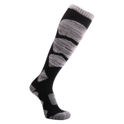 China Winter Quality Breathable Wool Skiing Custom Warm Rise Thermal Thickened Merino Socks for sale