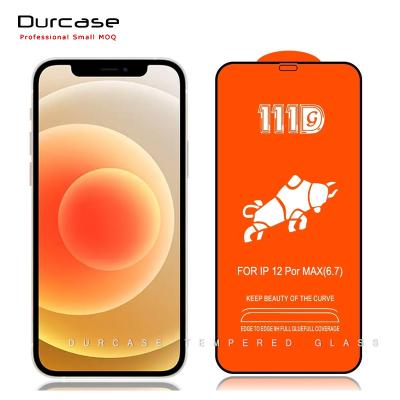 China Pro Max Hight Quantity 111D Protector Full Cover Cover IP 12 Tempered Glass For iPhone 12 pro 11pro max 12pro Xs max for sale