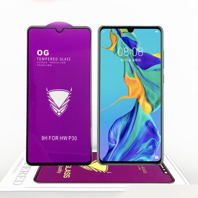 China Mobile Phone Size Quality Gloden OG Tempered Glass Screen Protector Film For Huawei Mate P30 20 pro y9 2019 mate 30 pro for honor M20 pro for sale