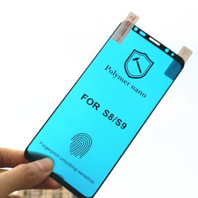 China Newest Bendable Flexible Nano Polymer Anti-Dust Anti-knock Mobile Phone Screen Protector For Samsung S7 Edge S8 S9 S10 Plus for sale