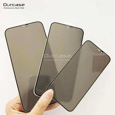 China New Arrival Mobile Phone Anti Spy Tempered Glass Screen Protector For iPhone 12mini5.4 12pro6.1 12promax6.7 Privacy Screen Film for sale