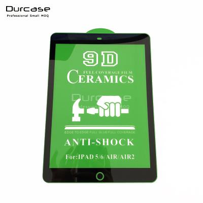 China Mobile Phone For Apple Ipad air/Air2/2/3/4/5/6 Pro 9D Ceramic Screen Protector Wholesale Shockproof Protector For Ipad for sale