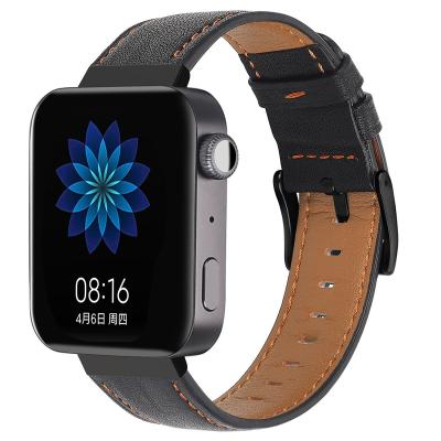 China Designer Strap Protector Cover Designer Smart Silicone Leather For Xiaomi Watch Bands Luxury Smart Universal Smart Watch Band for sale