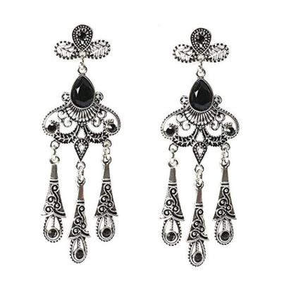 China Classic 1920s Party Decoration Gatsby Flapper Jewelry 20s Gatsby Earrings Party Decoration For Women Earrings Fashion Jewelry 2020 for sale