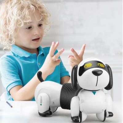 China Amazon Popular 2021 New Educational Child Toys Intelligent Smart Radio Remote Control Electronic Robot Dog Juguetes 36.6*16*22.5CM for sale