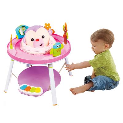 China 100% Hot Sales Toys 2021 Eco-friendly Babies Bouncing Jumper Jumper Chair Multifunctional Infant Music Toys Blue Tooth for sale