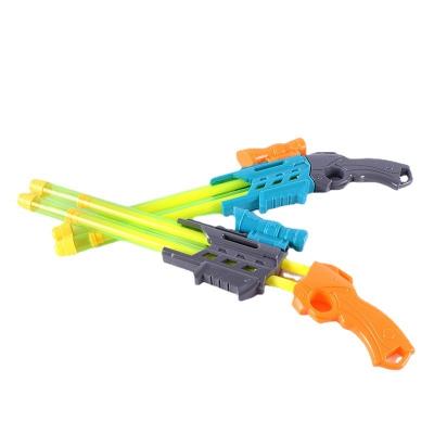 China Water Gun Toys New 2021 Children Sports Toys Summer Double Tubes Launches PVC Water Gun Toys for sale