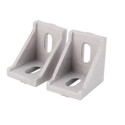 China 3030 Aluminum Alloy Internal Corner Angle L Brackets Connector For Aluminum Profile 3030 Series for sale