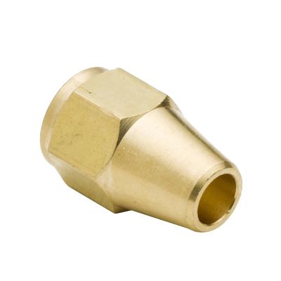 China High Quality Copper Brass Hex Forged Long Nut For Automotive Industry for sale