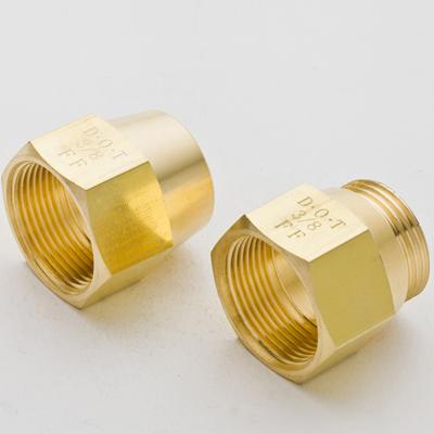 China CA360 Compression Fitting Male Connector DOT Truck Air Brake Hose Brass Press Brass Tubing for sale