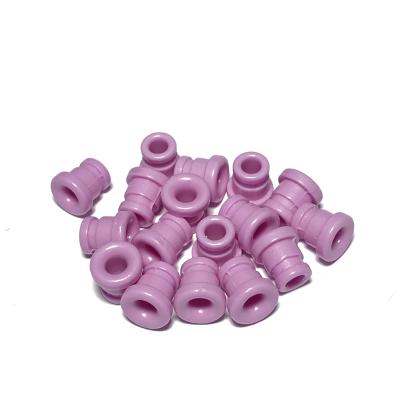 China Hotels Wear Resistant Advanced Fine Alumina Grommet Textile Machine Parts Textile Ceramic Yarn Guide for sale